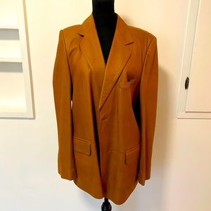 Mens Vintage leather coat